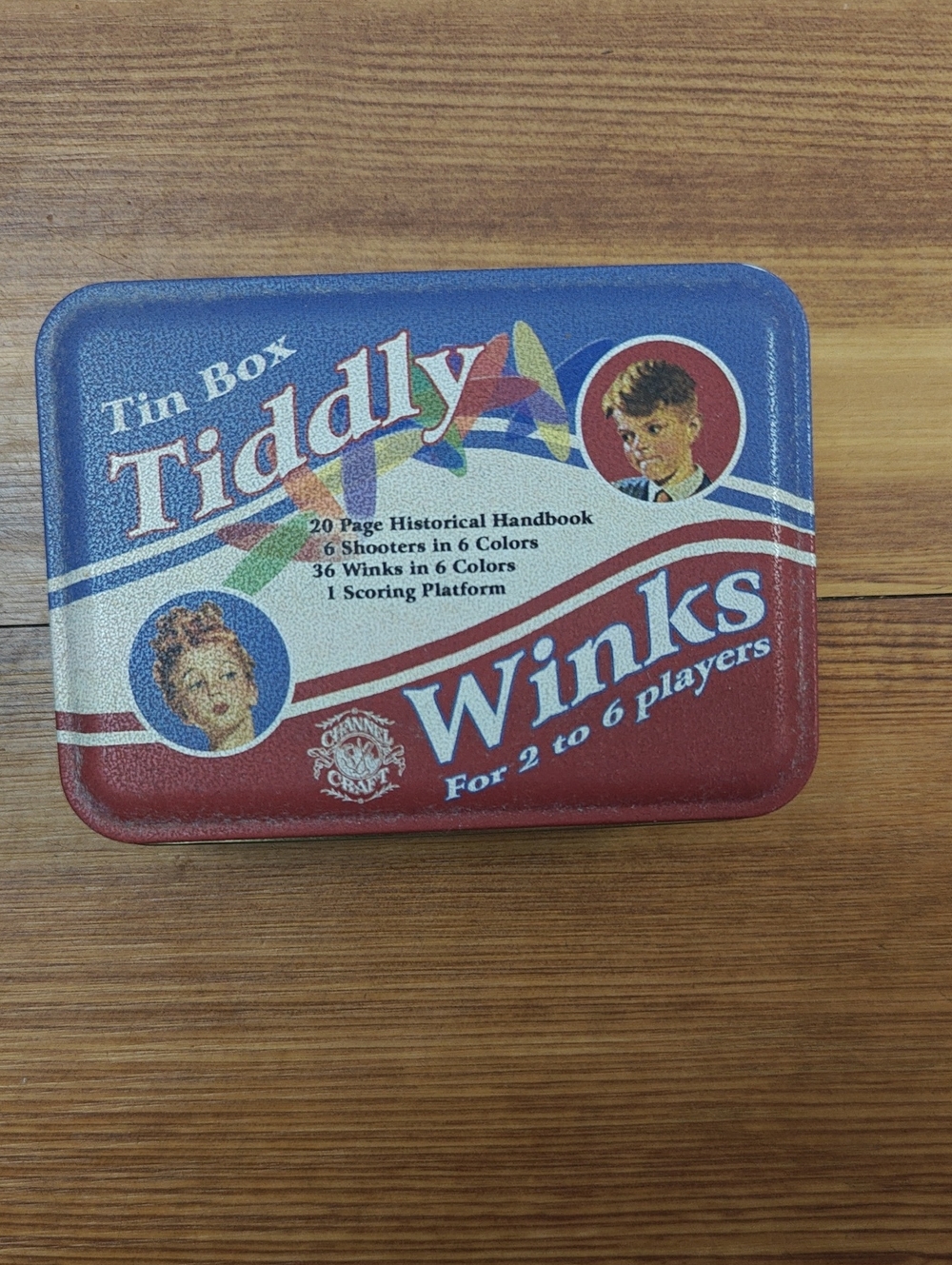 Channel Craft Vintage Tiddly Winks Game